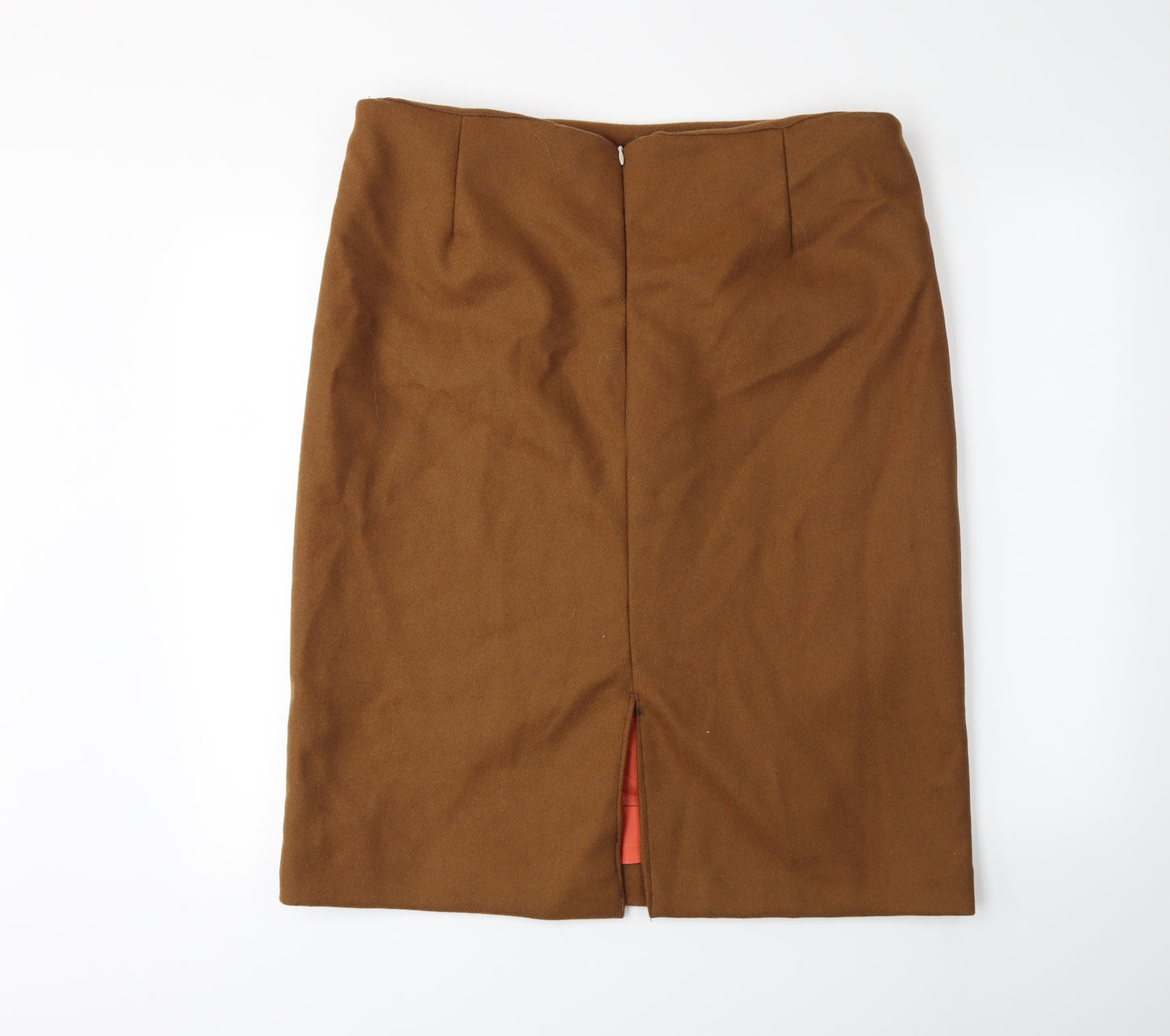 Preworn Womens Brown   Straight & Pencil Skirt