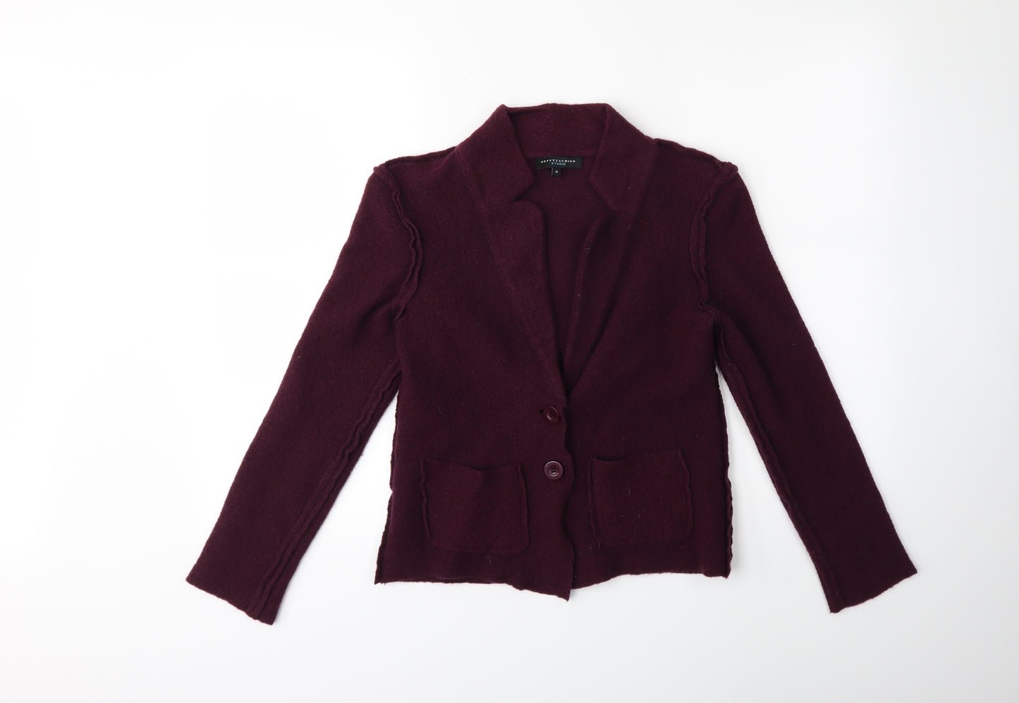 Betty Jackson Womens Purple   Jacket  Size 10