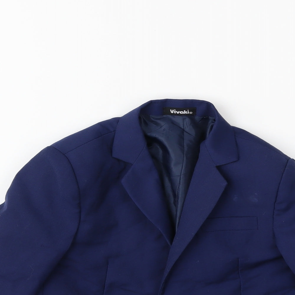 VivaKi Boys Blue   Jacket Blazer Size 6 Years
