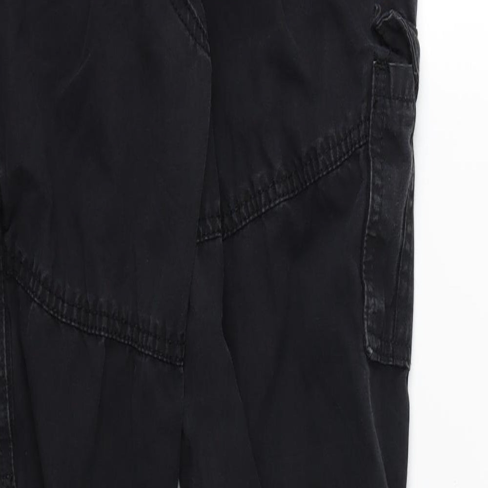 Pep&Co Boys Black   Cargo Trousers Size 12 Years