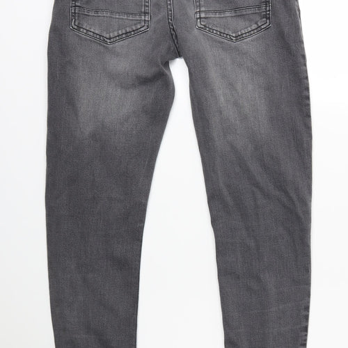 NEXT Boys Grey  Denim Skinny Jeans Size 12 Years