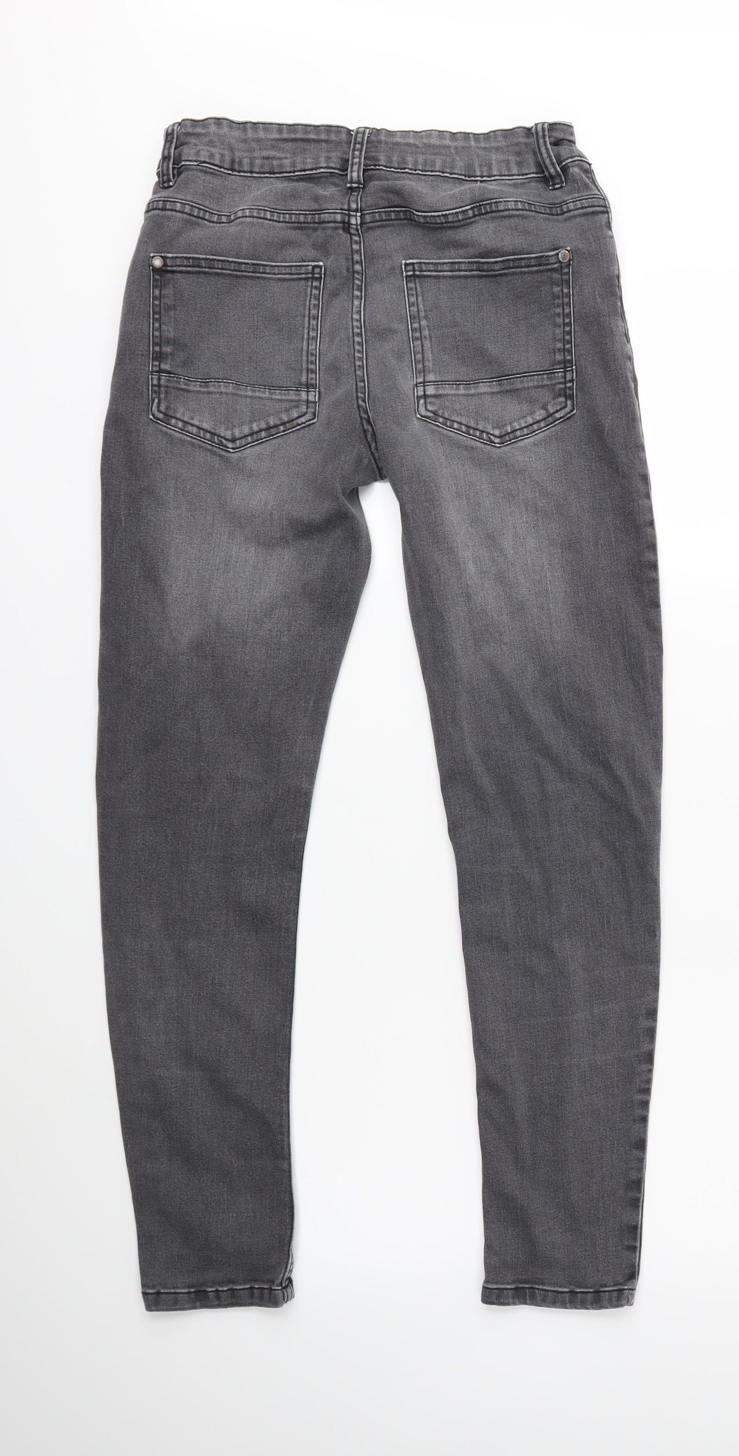 NEXT Boys Grey  Denim Skinny Jeans Size 12 Years