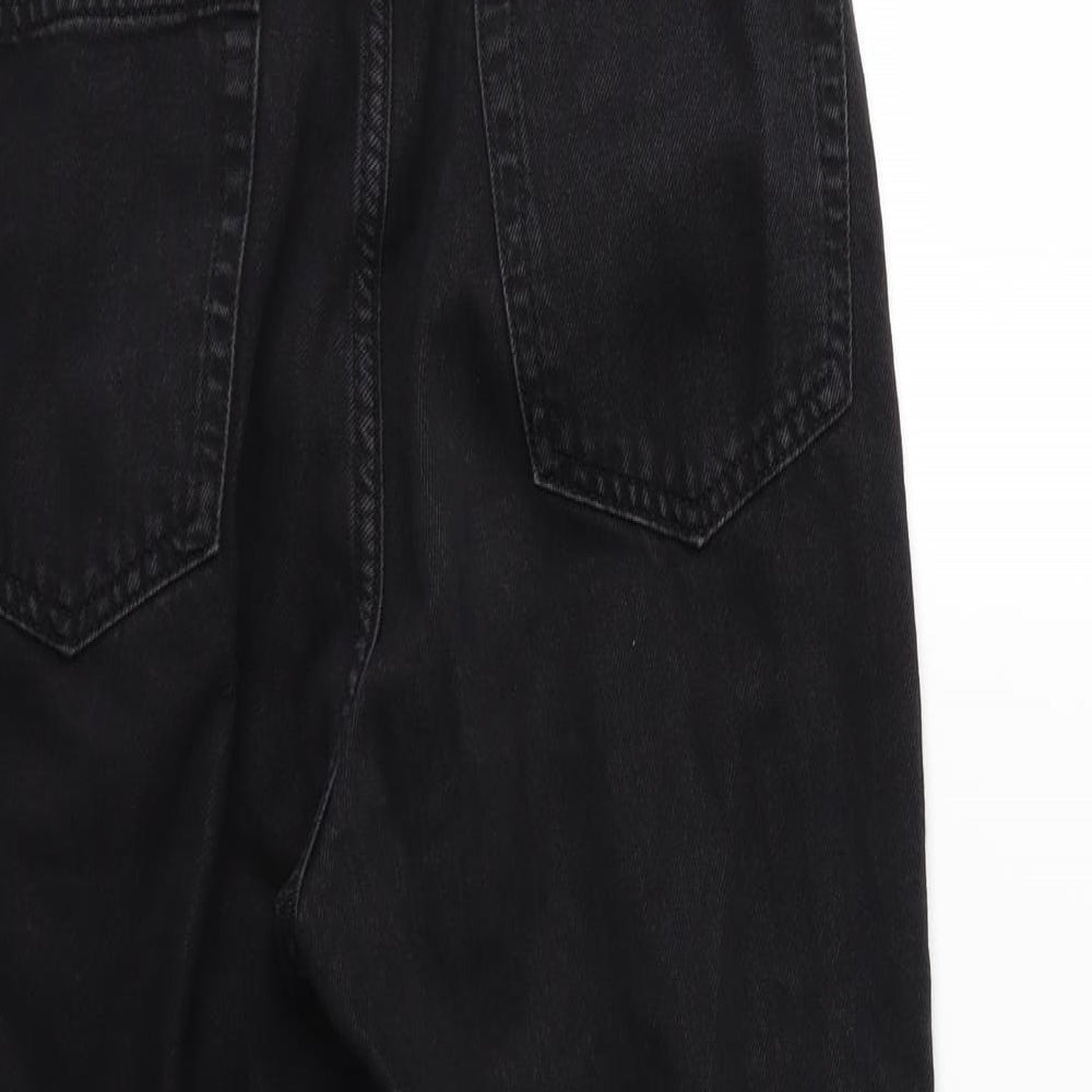 H&M Womens Blue  Denim Mom Jeans Size 8 L28 in