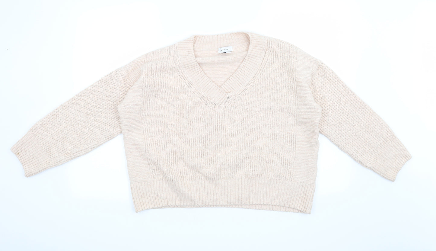 Topshop Womens Pink   Pullover Jumper Size XS