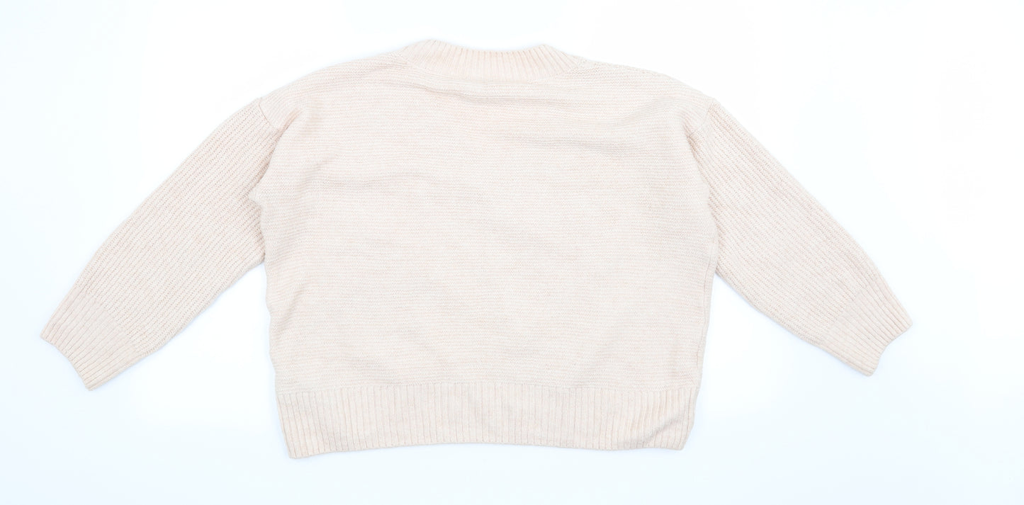 Topshop Womens Pink   Pullover Jumper Size XS