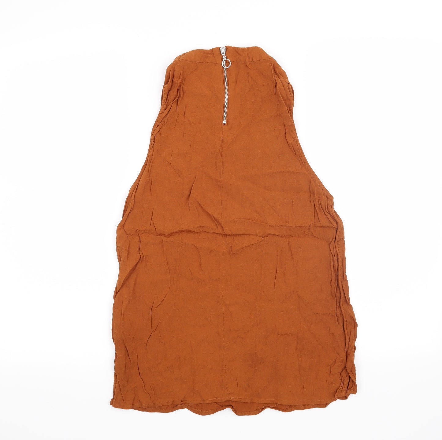 New Look Womens Orange   Basic Blouse Size 12