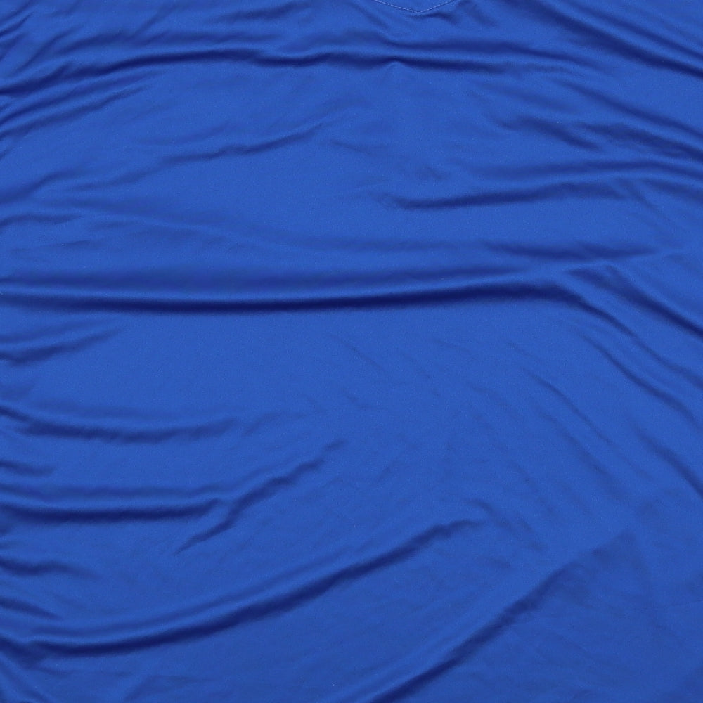 Umbro Mens Blue   Basic T-Shirt Size XL  - England Football