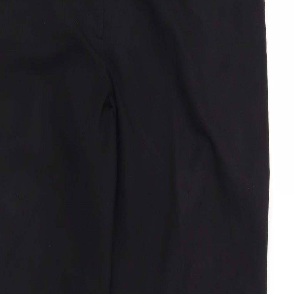 BHS Womens Black   Trousers  Size 14 L27 in