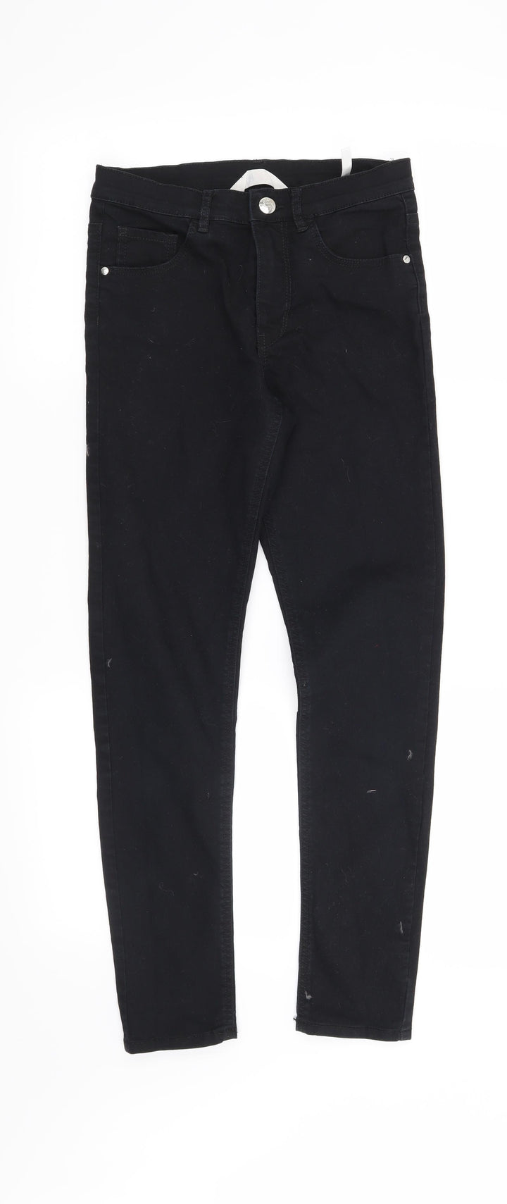 H&M Girls Black   Skinny Jeans Size 12 Years