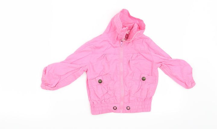 Matalan Girls Pink   Jacket  Size 3 Years