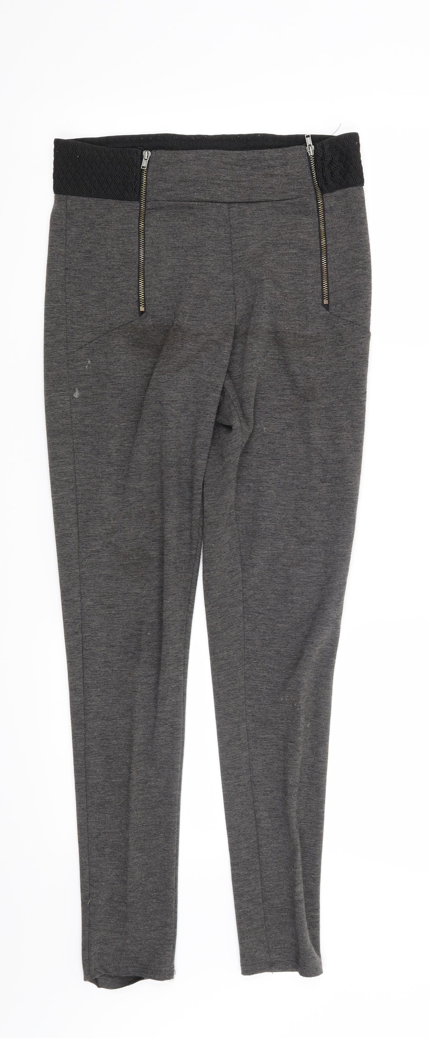 George Womens Grey   Capri Leggings Size 10 L28 in