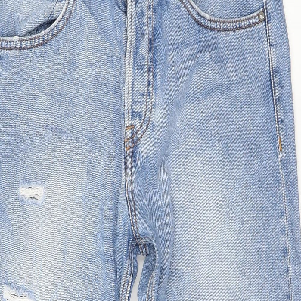 Denim Mens Blue   Tapered Jeans Size 34 L30 in