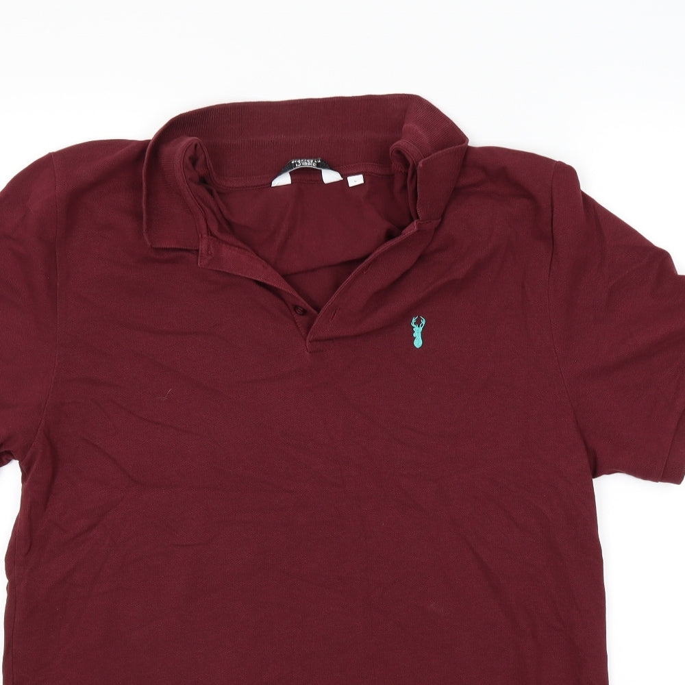 NEXT Mens Red    Polo Size L