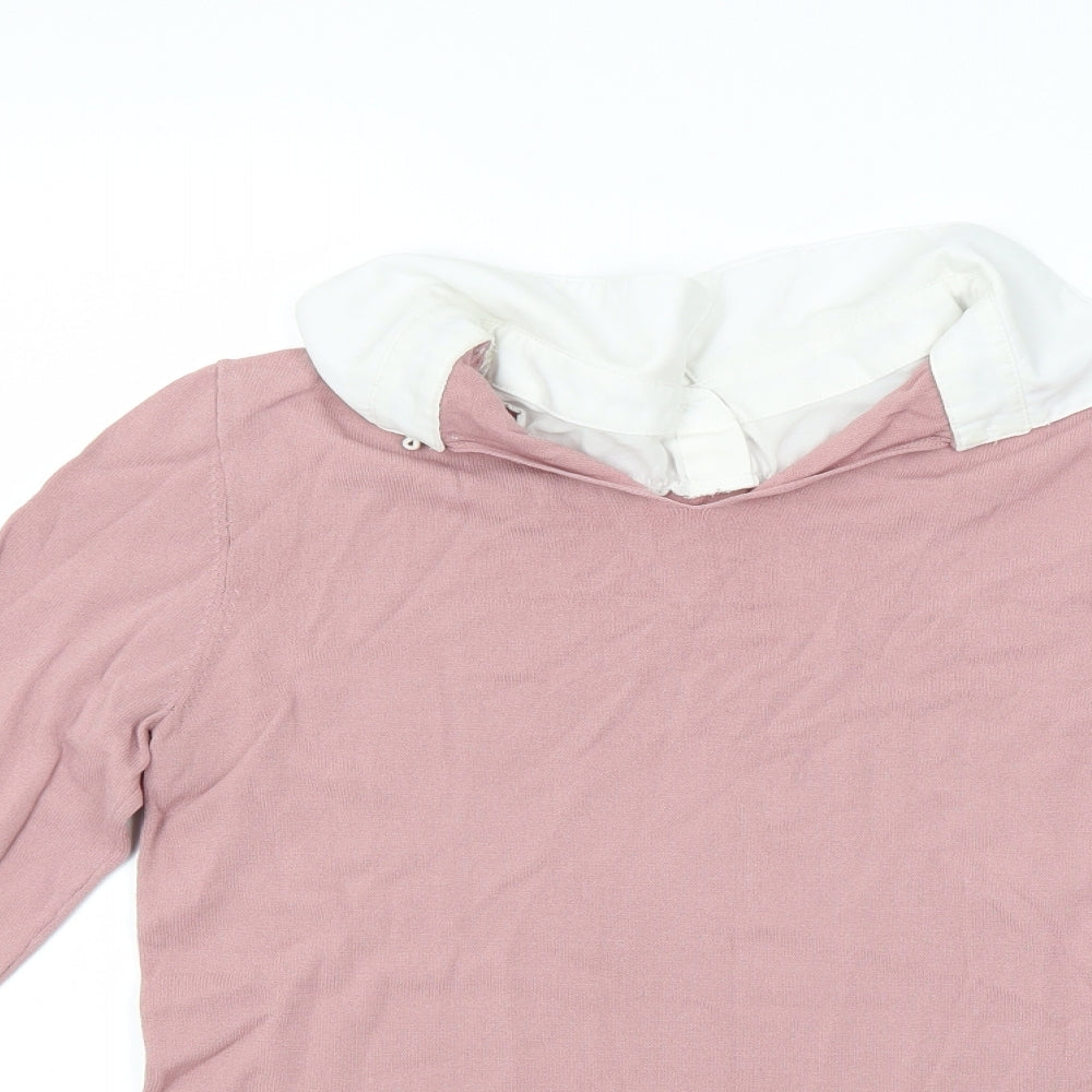 Preworn Womens Pink   Pullover Jumper Size 6