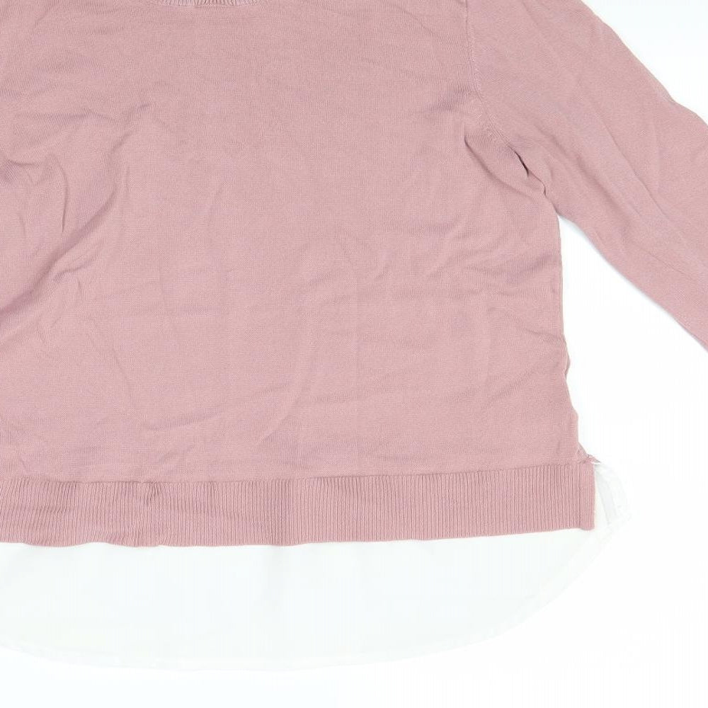 Preworn Womens Pink   Pullover Jumper Size 6