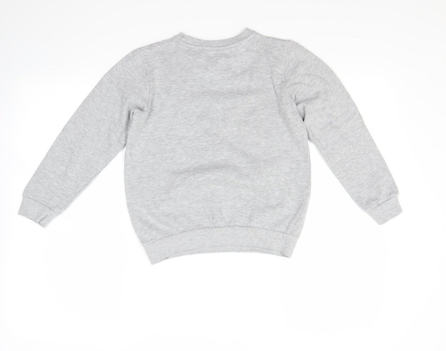 Pep&co Girls Grey   Pullover Sweatshirt Size 7-8 Years  - Friends Forever