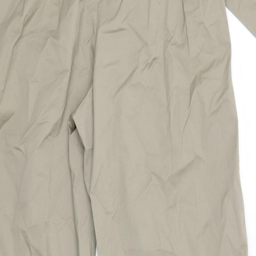 Preworn Womens Beige   Trousers  Size 10 L28 in
