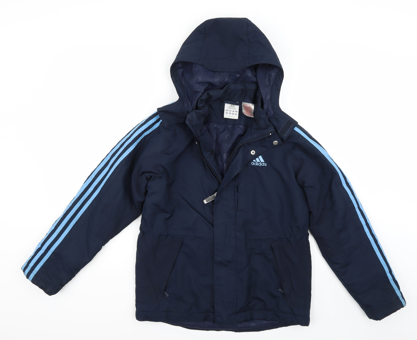 adidas Mens Blue   Jacket Coat Size 34