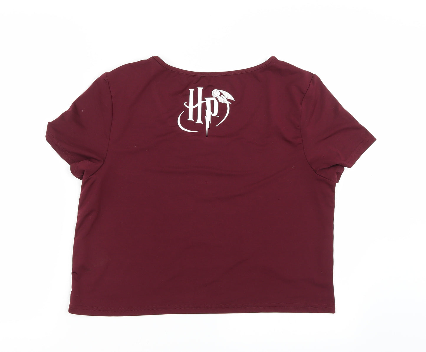 Primark Womens Purple   Cropped T-Shirt Size 6
