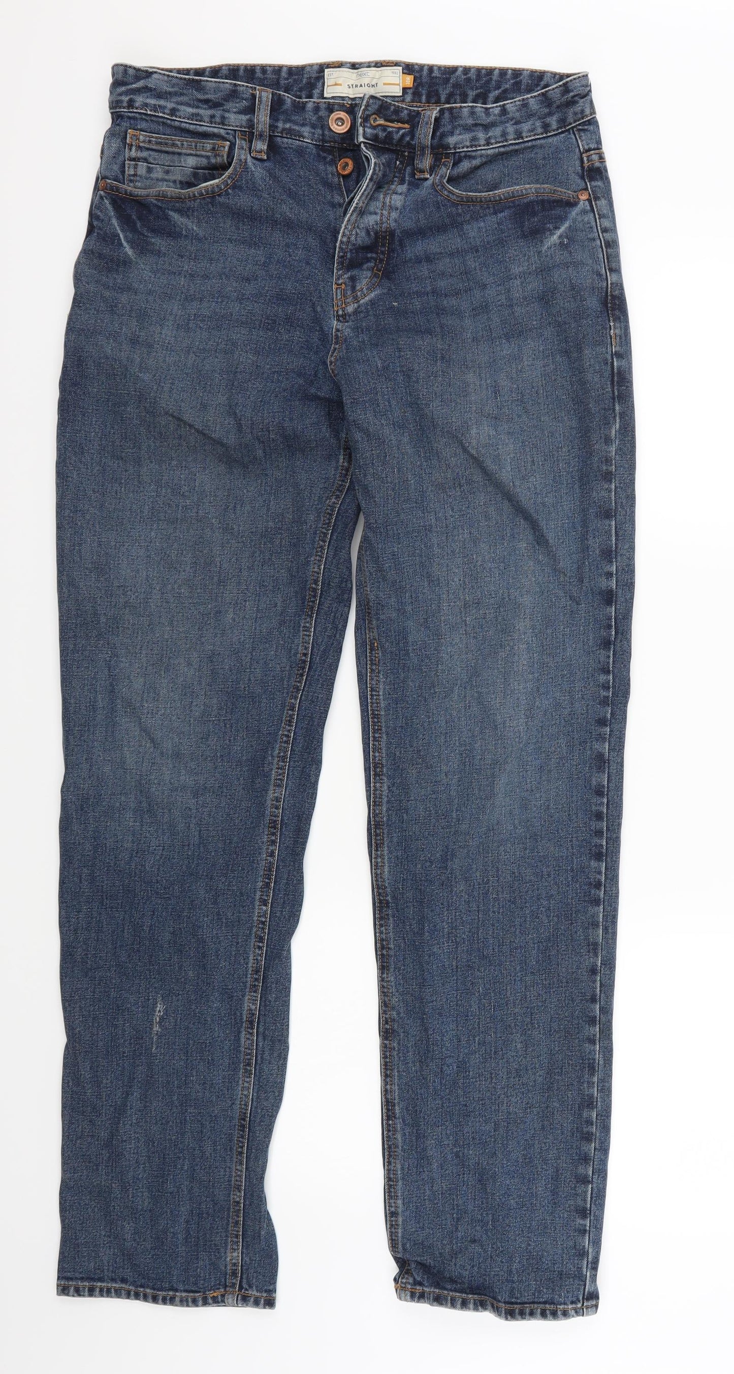 NEXT Mens Blue   Straight Jeans Size 30 L31 in