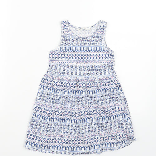 H&M Girls White   A-Line  Size 3-4 Years