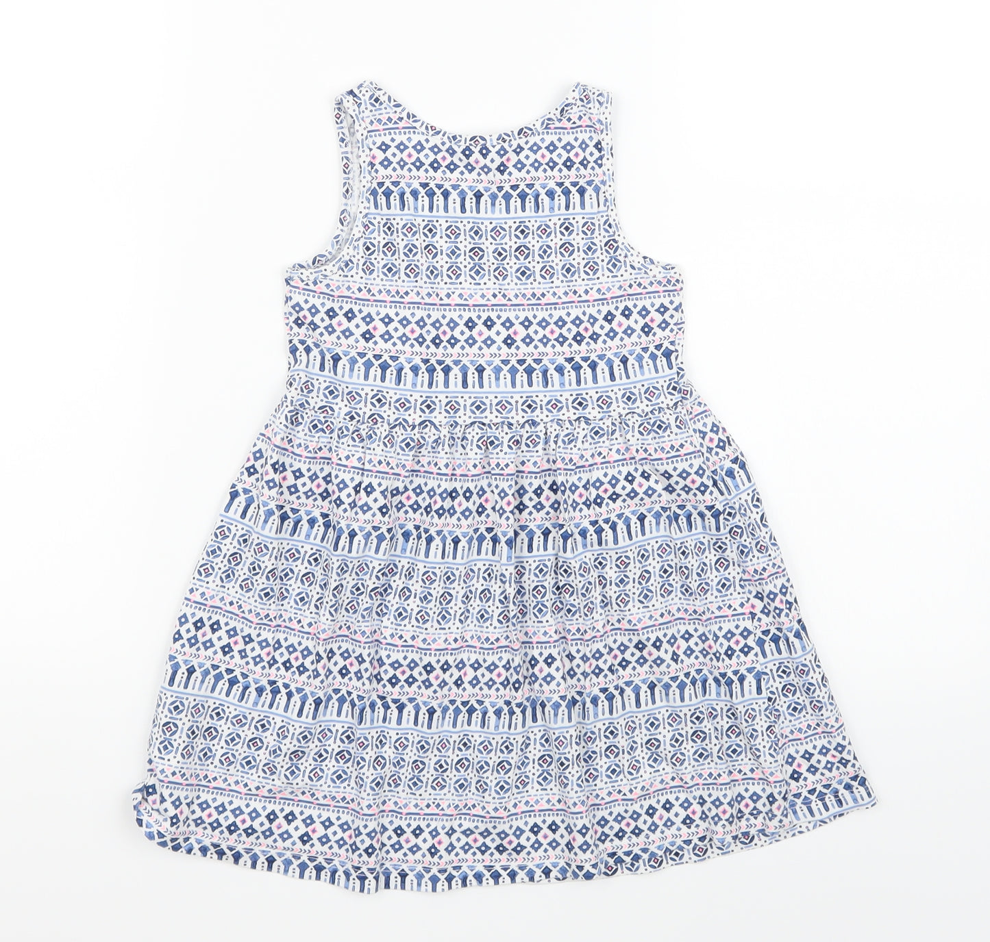 H&M Girls White   A-Line  Size 3-4 Years