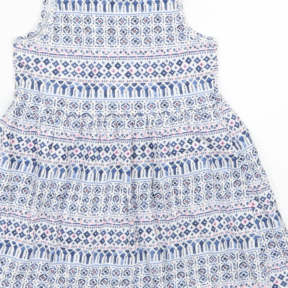 H&M Girls White   A-Line  Size 3-4 Years