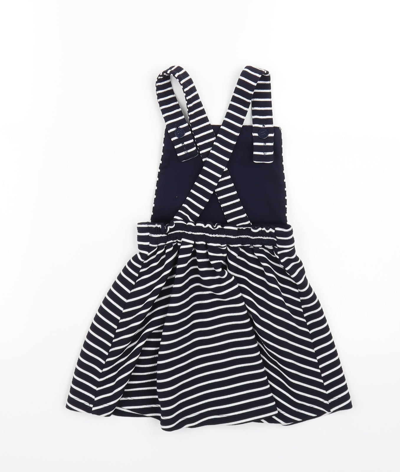 George Girls Blue Striped  A-Line  Size 3-4 Years