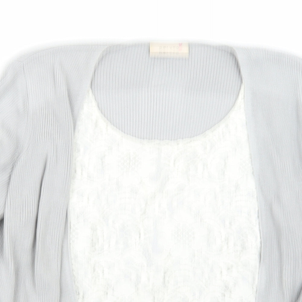Per Una Womens White   Basic T-Shirt Size 16