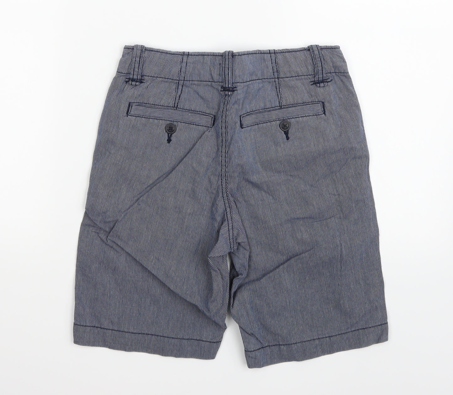 Gap Boys Blue Striped  Bermuda Shorts Size 8 Years
