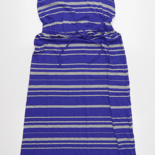 Gap Womens Blue Striped Jersey Maxi  Size S