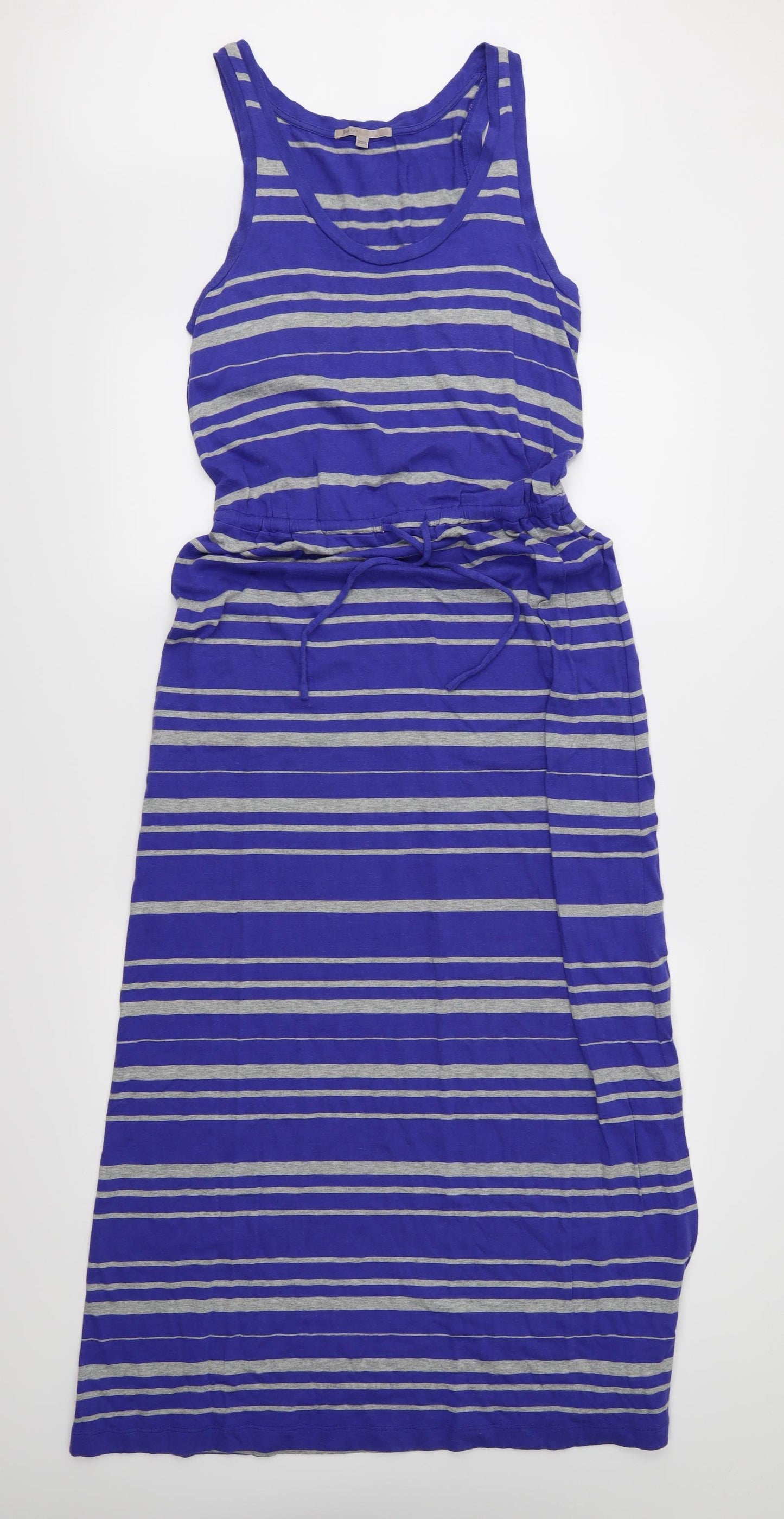 Gap Womens Blue Striped Jersey Maxi  Size S