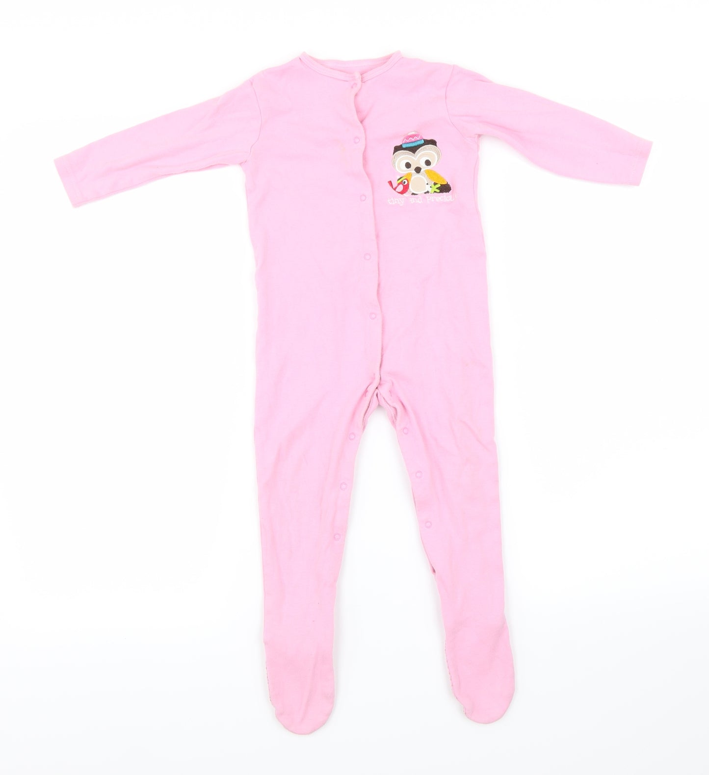 TU Girls Pink   Babygrow One-Piece Size 18-24 Months