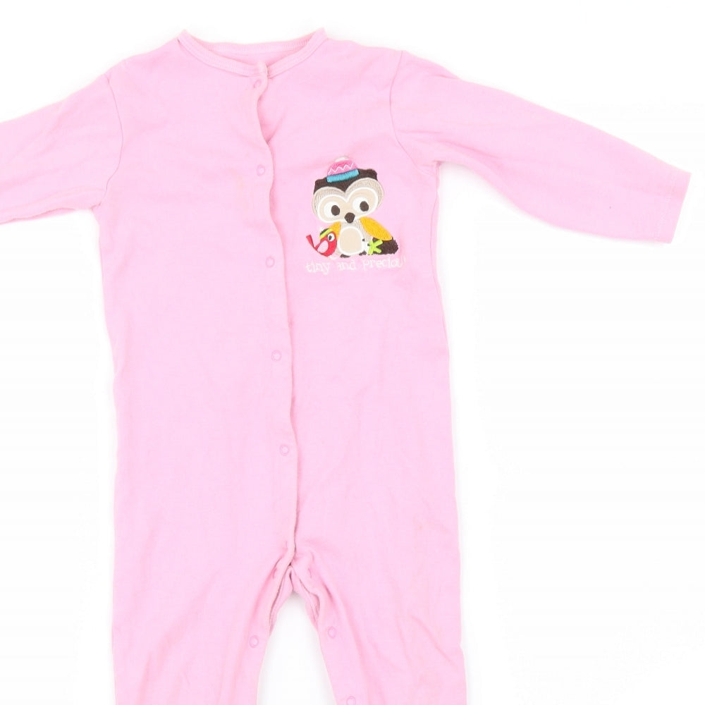 TU Girls Pink   Babygrow One-Piece Size 18-24 Months