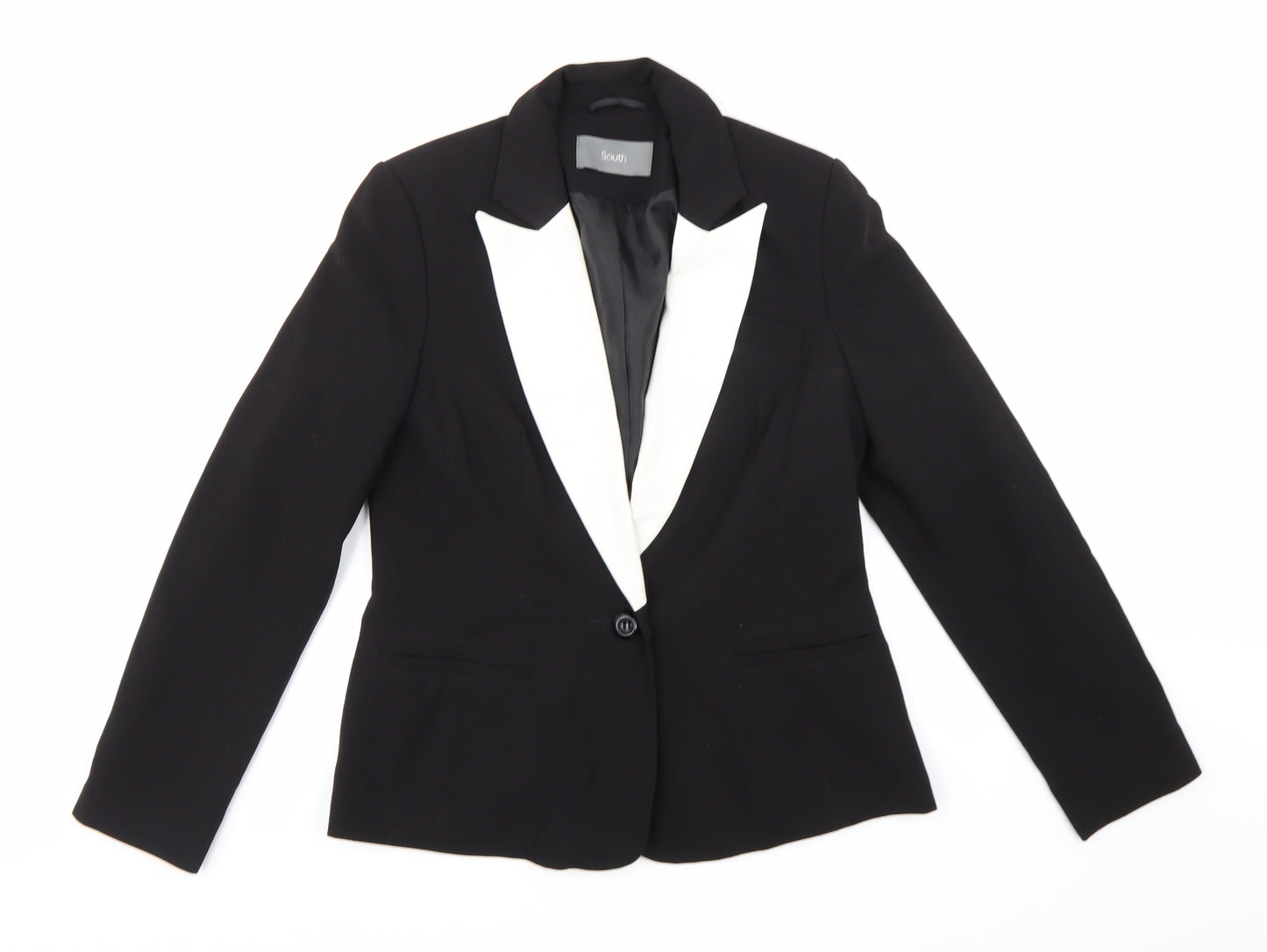South Womens Black   Jacket Blazer Size 12