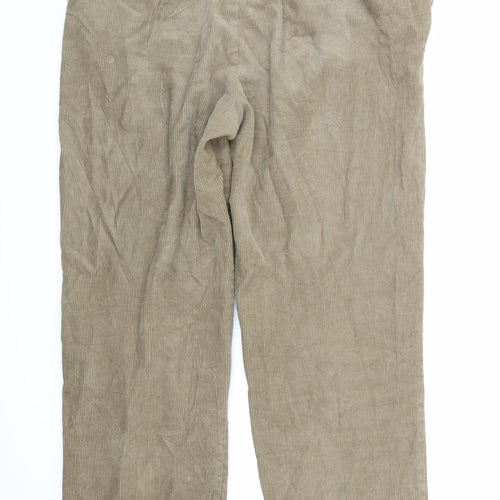 Marks and Spencer Mens Beige  Corduroy Trousers   L35 in