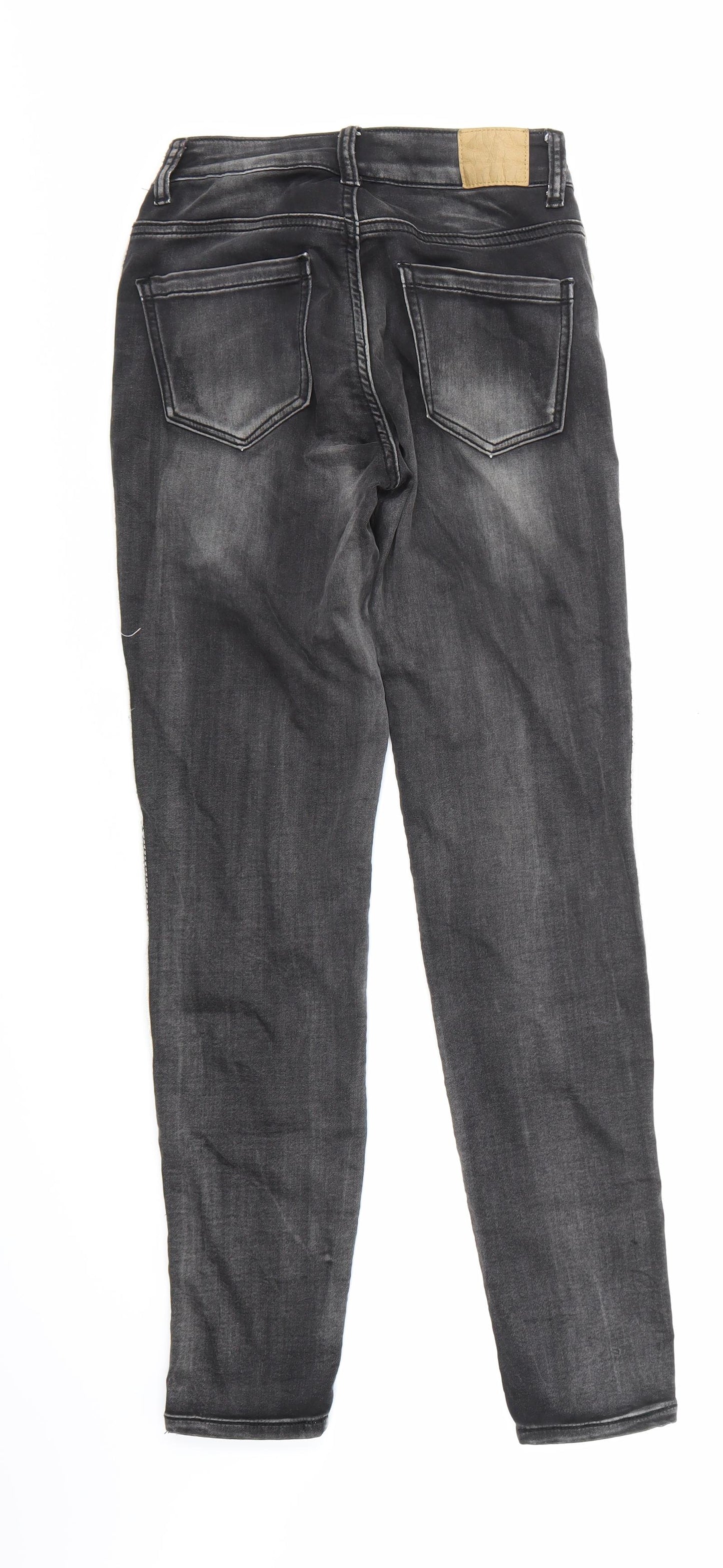 Hard Work Denim  Womens Grey  Denim Skinny Jeans  L29 in