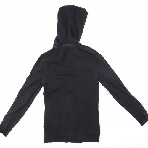ASOS Mens Black   Full Zip Hoodie Size XS