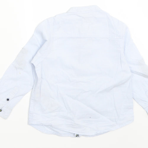 Sergent Major  Boys Blue   Jersey Button-Up Size 3 Years