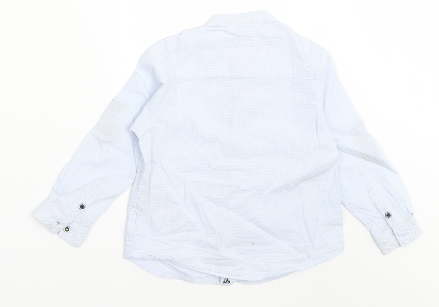 Sergent Major  Boys Blue   Jersey Button-Up Size 3 Years