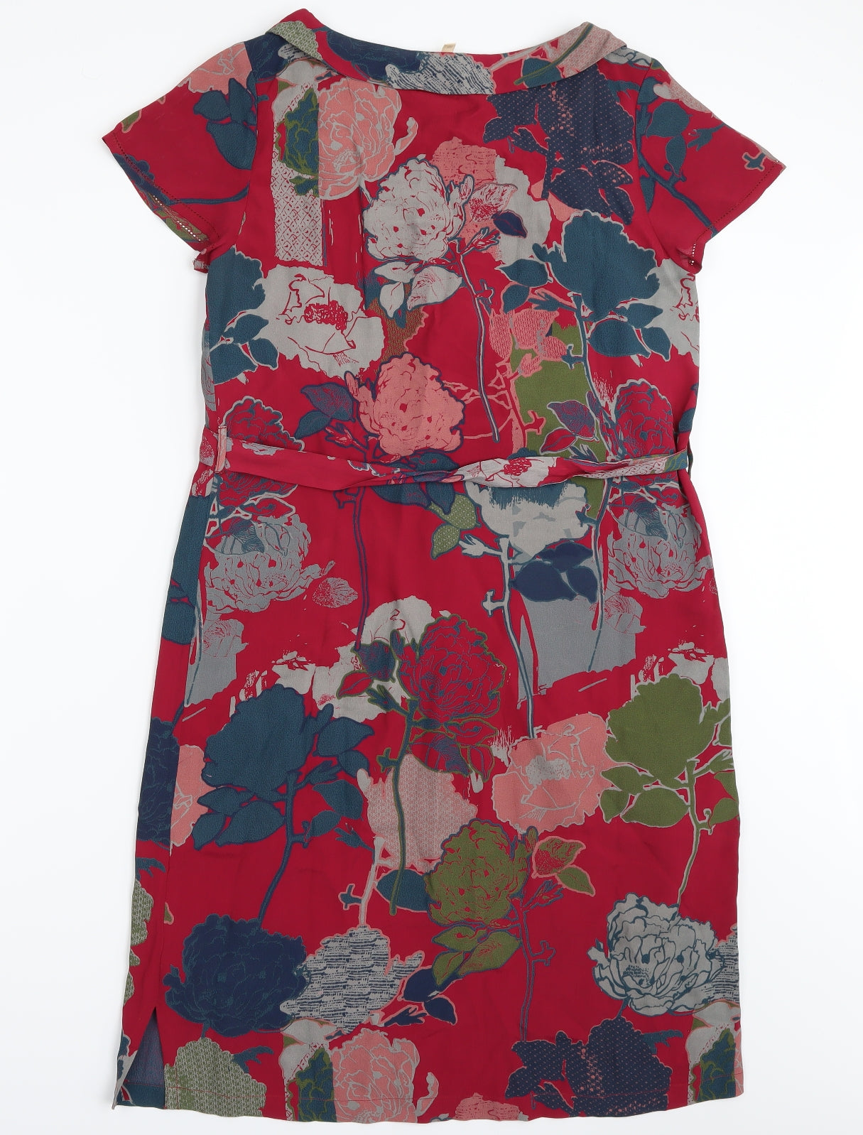 White stuff  Womens Red Floral  A-Line  Size 10