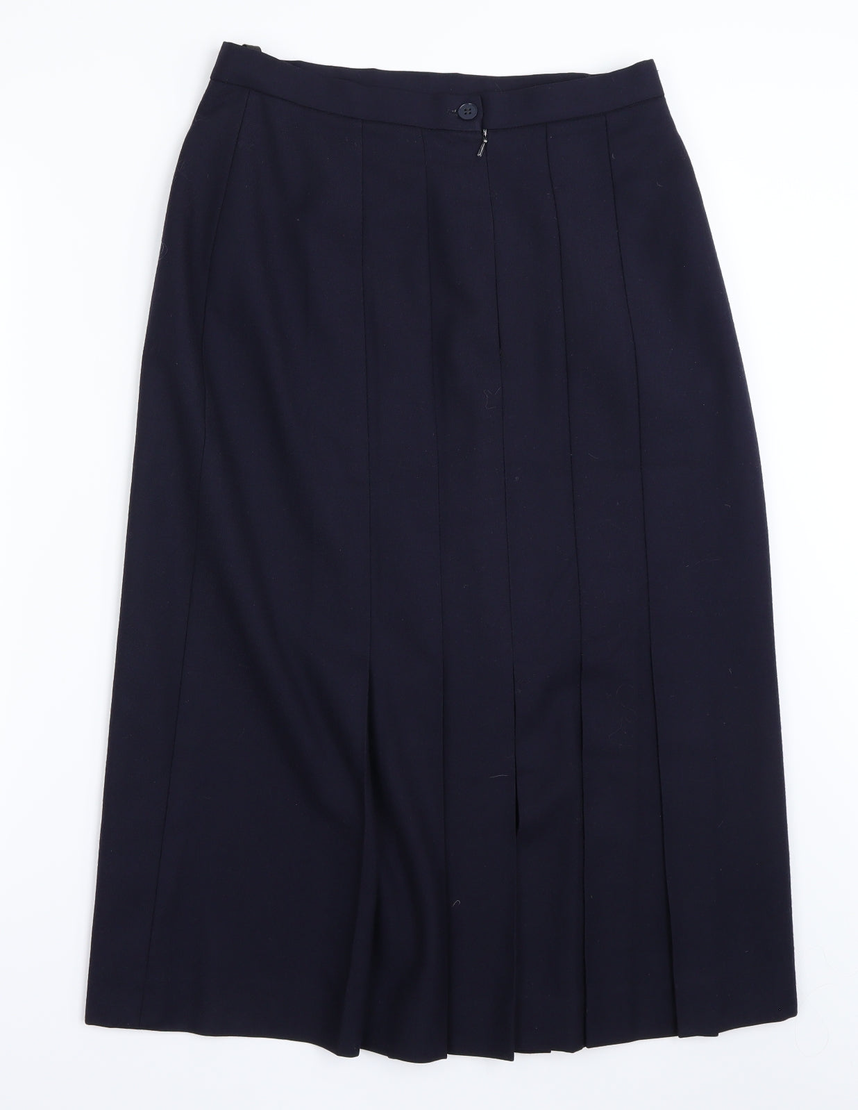 Dani  Womens Blue   Pleated Skirt Size 14