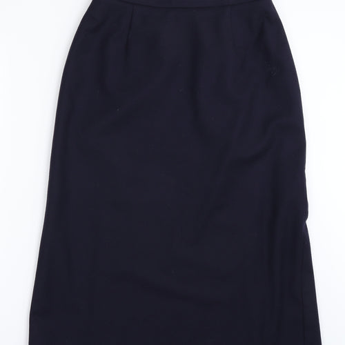 Dani  Womens Blue   Pleated Skirt Size 14