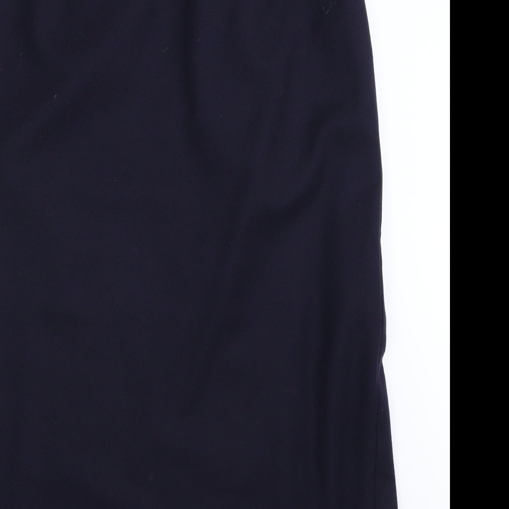 Dani  Womens Blue   Pleated Skirt Size 14