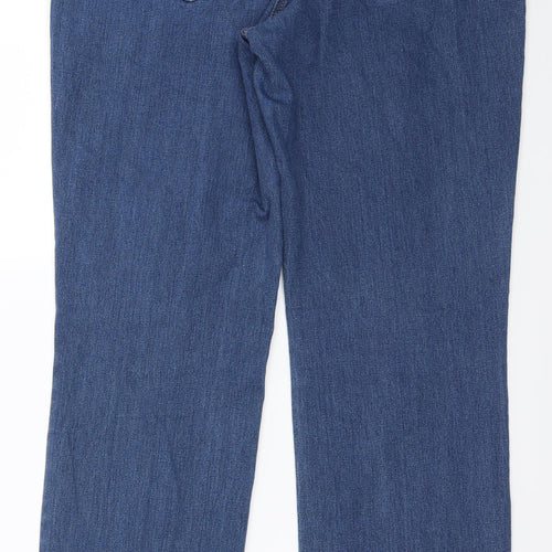 TU Womens Blue  Denim Straight Jeans Size 18 L30 in
