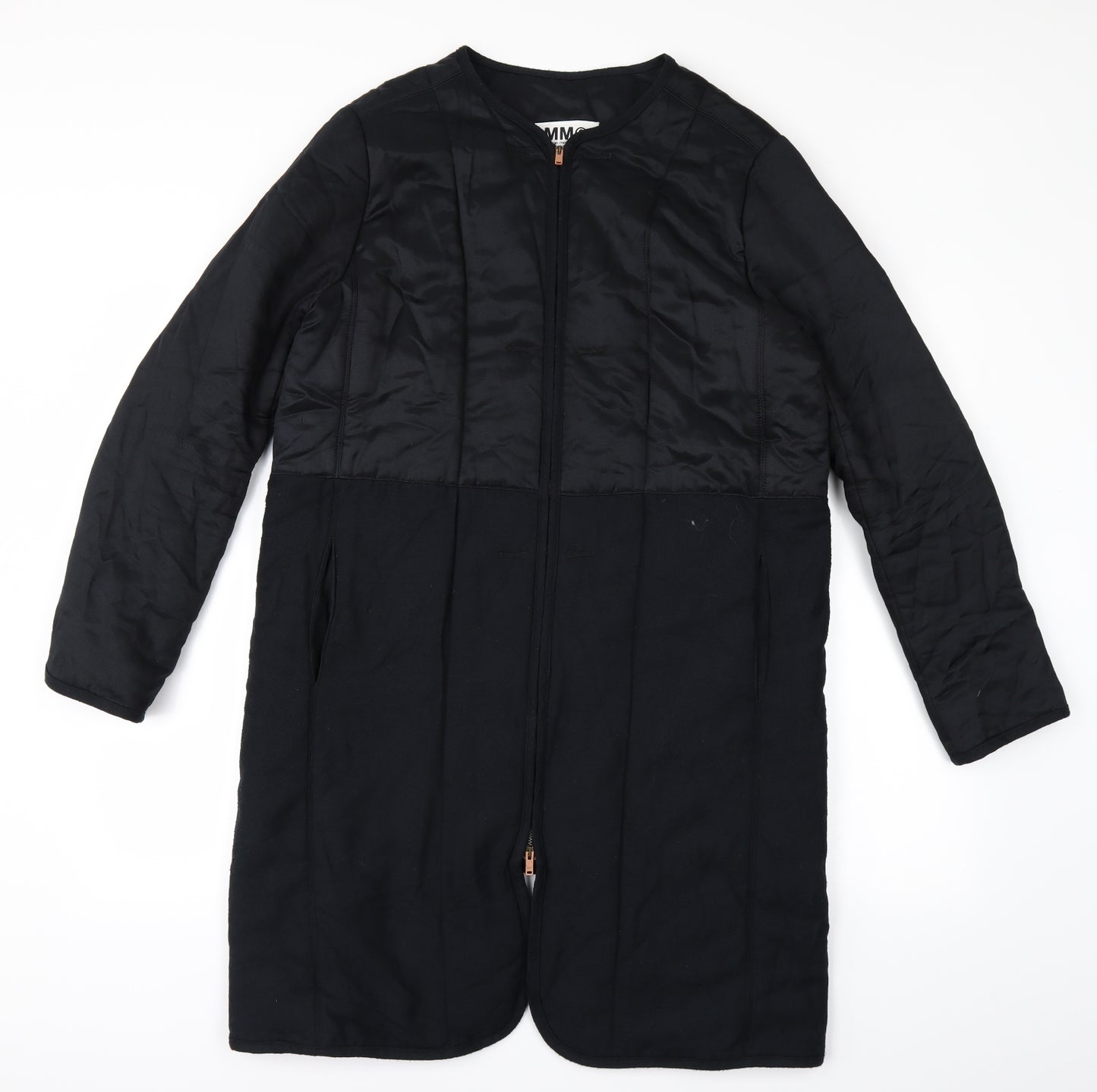 Maison Martin Margiela Womens Black   Bomber Jacket Coat Size 6