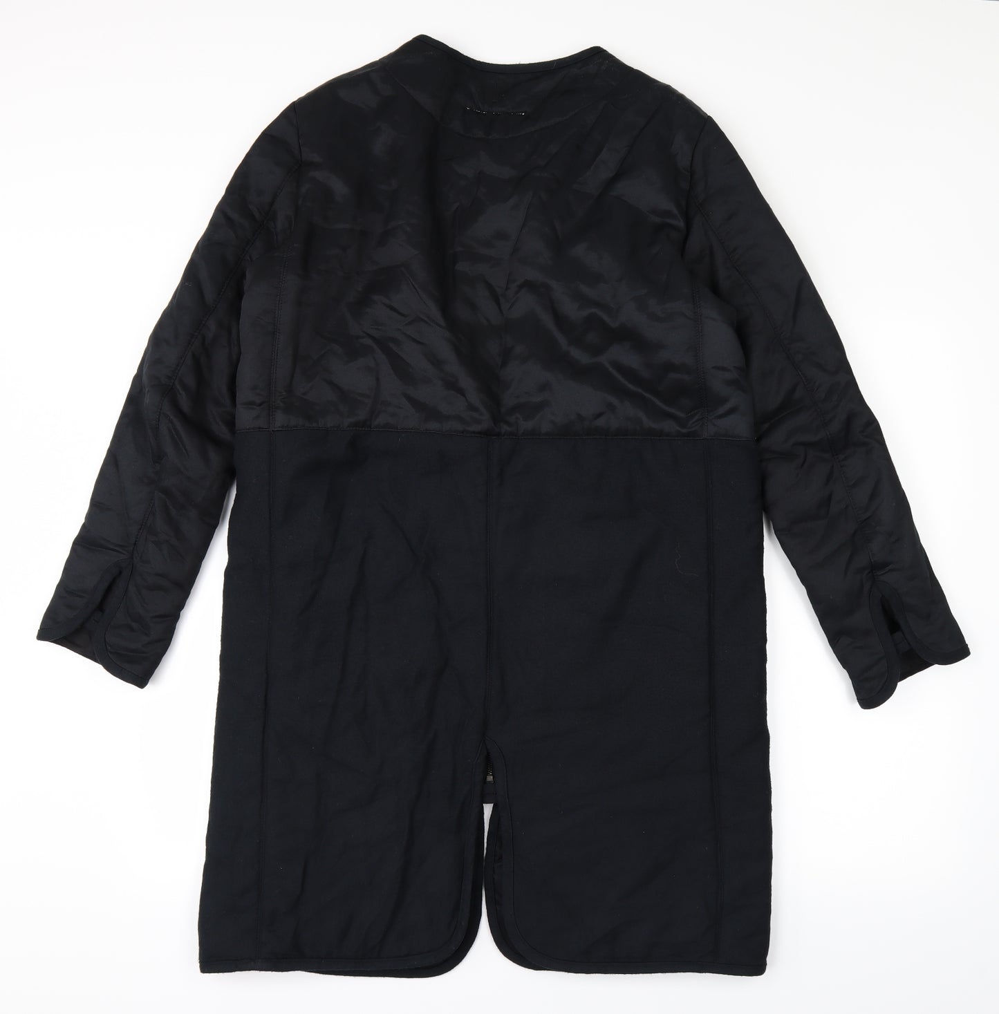 Maison Martin Margiela Womens Black   Bomber Jacket Coat Size 6