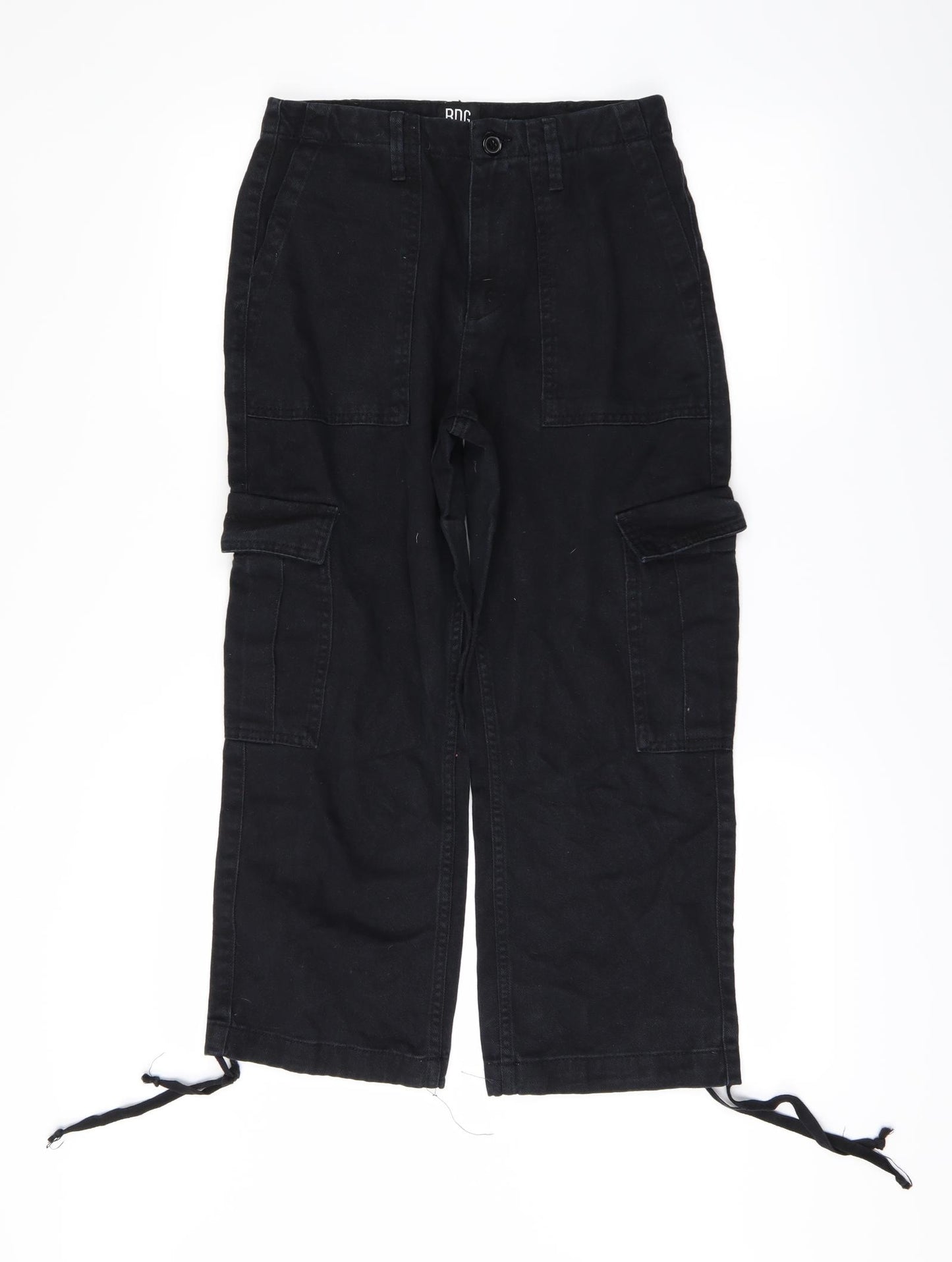 BDG Mens Black   Straight Jeans Size 27 L22 in
