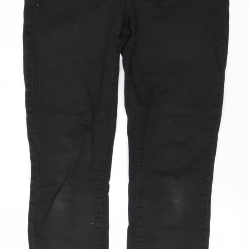 M&S Womens Black   Skinny Jeans Size 10 L28 in
