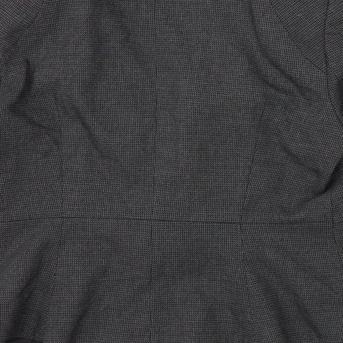 NEXT Womens Grey Check  Jacket Suit Jacket Size 10